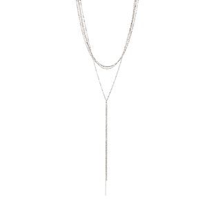 Silver adjustable choker